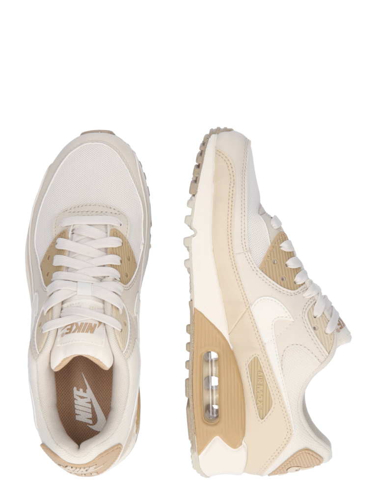 Nike Sportswear Sneaker low 'Air Max 90'  maro cămilă / grej / alb