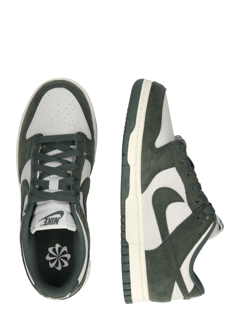 Nike Sportswear Sneaker low 'DUNK'  verde / alb