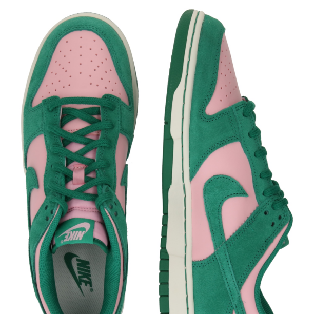 Nike Sportswear Sneaker low 'Dunk'  verde / roz deschis