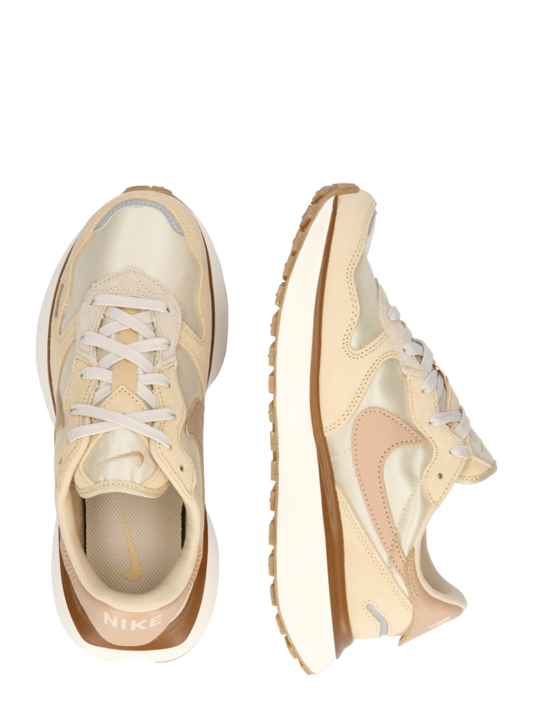 Nike Sportswear Sneaker low 'PHOENIX WAFFLE'  crem / maro cămilă / nisipiu / gri argintiu