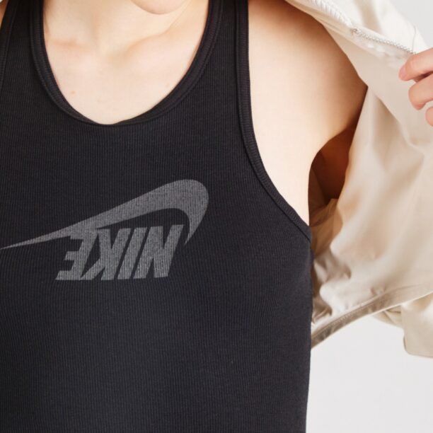 Preţ Nike Sportswear Top 'DANCE'  gri închis / negru