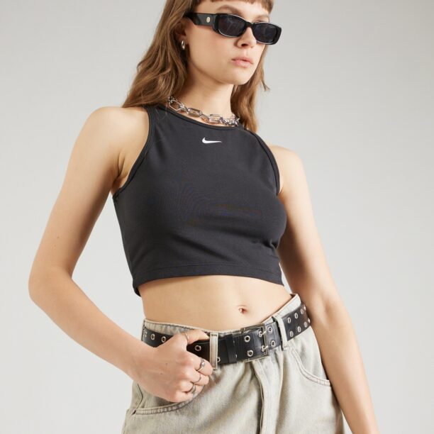 Nike Sportswear Top  negru / alb