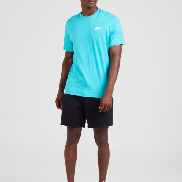 Nike Sportswear Tricou 'CLUB'  albastru aqua / alb preţ