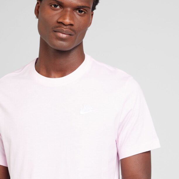 Cumpăra Nike Sportswear Tricou 'CLUB'  roz pastel / alb