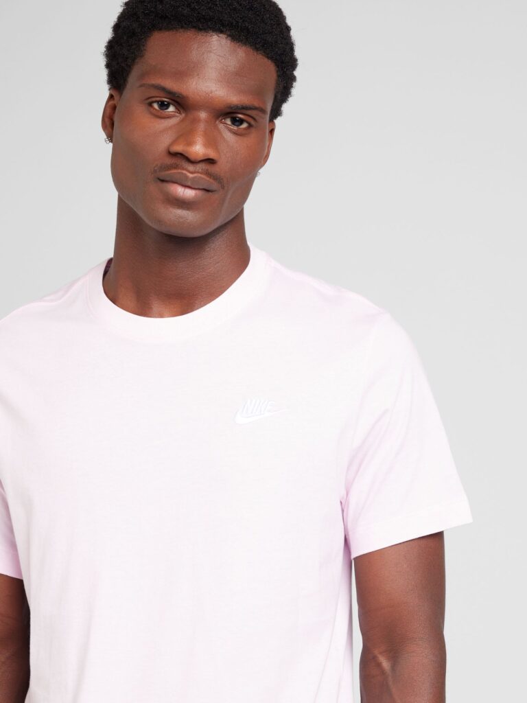 Cumpăra Nike Sportswear Tricou 'CLUB'  roz pastel / alb