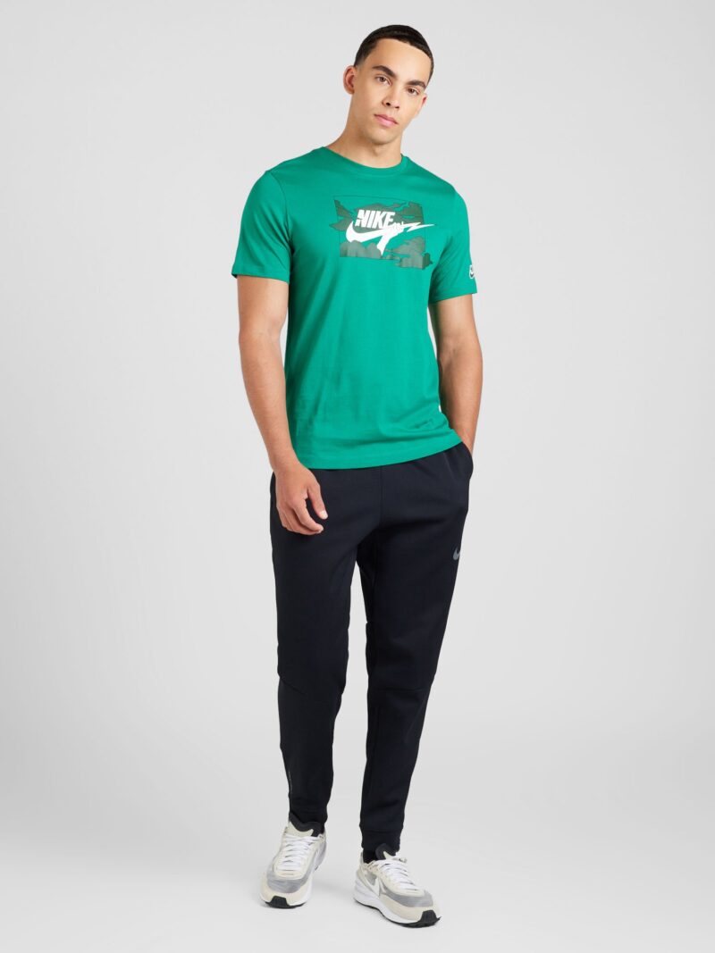 Cumpăra Nike Sportswear Tricou 'CLUB'  verde pin / verde închis / alb