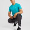 Nike Sportswear Tricou 'OC LBR PK4'  turcoaz / verde deschis