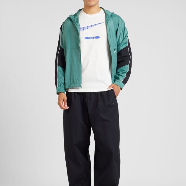 Nike Sportswear Tricou 'SWOOSH'  albastru / alb preţ