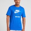 Nike Sportswear Tricou  bleumarin / albastru regal / alb