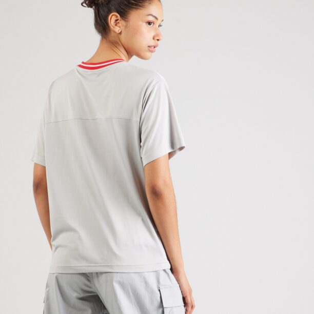 Nike Sportswear Tricou  gri deschis / roșu / alb preţ