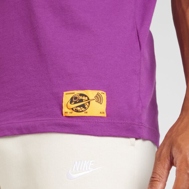 Preţ Nike Sportswear Tricou  mov închis / portocaliu