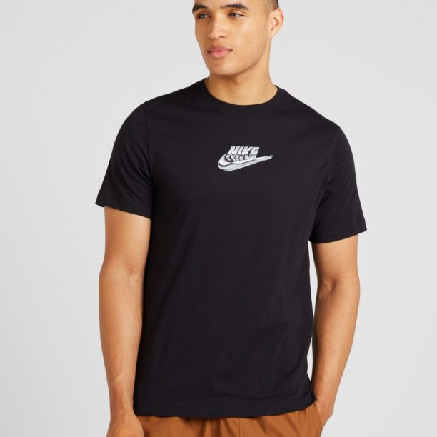 Nike Sportswear Tricou  verde mentă / negru / alb preţ