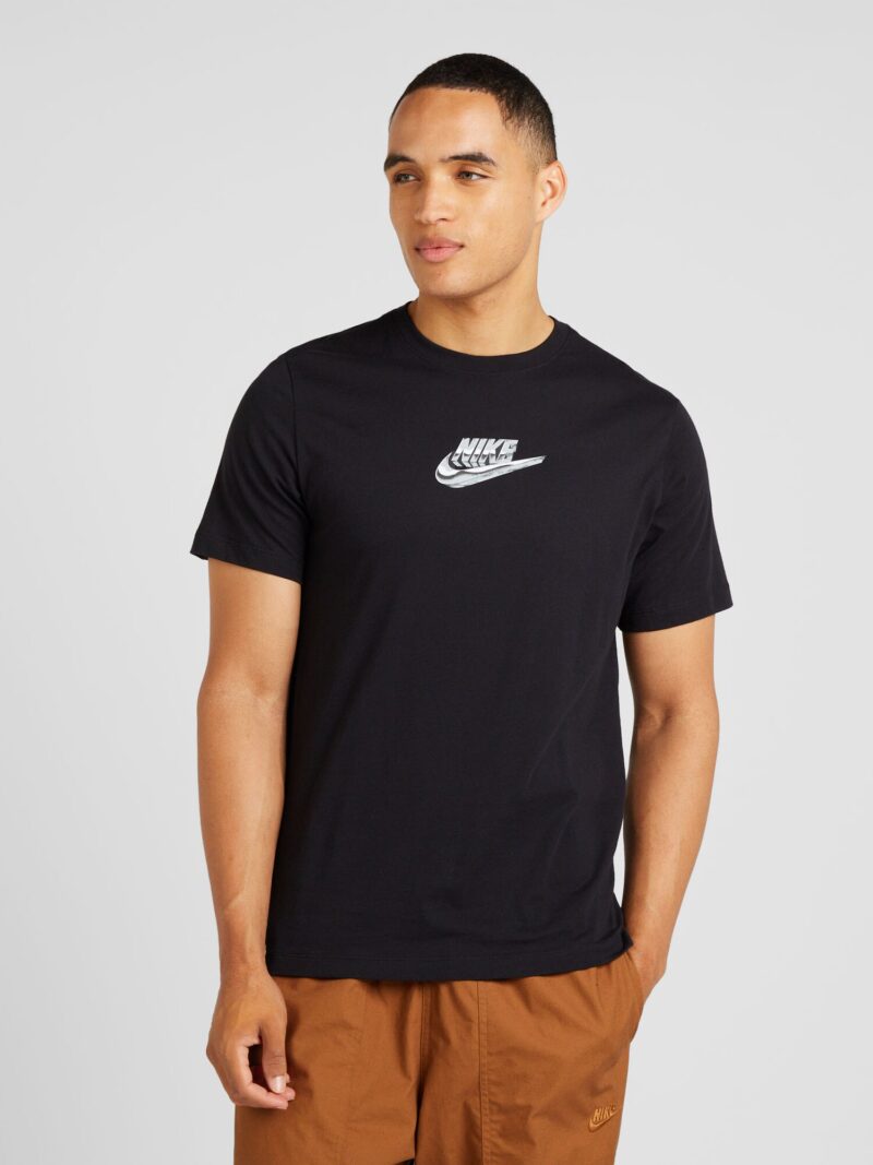 Nike Sportswear Tricou  verde mentă / negru / alb preţ