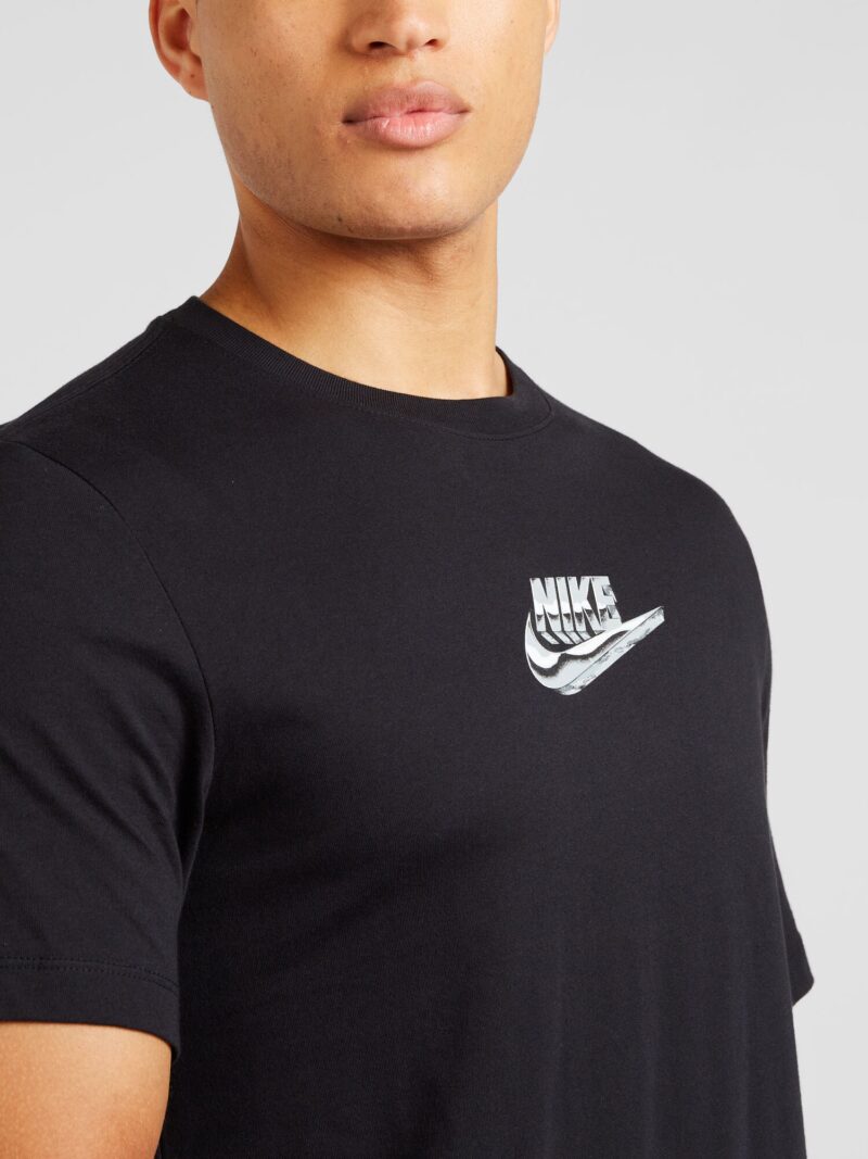 Preţ Nike Sportswear Tricou  verde mentă / negru / alb