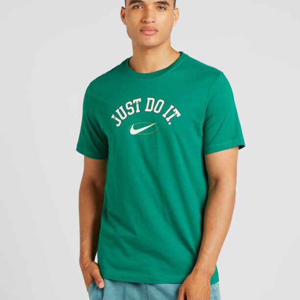 Nike Sportswear Tricou  verde smarald / verde iarbă / alb preţ