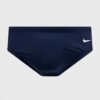 Nike costum de baie culoarea albastru marin