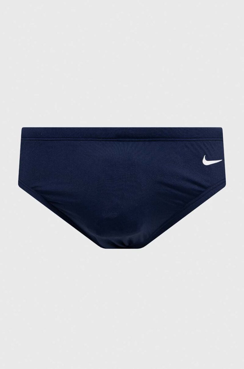 Nike costum de baie culoarea albastru marin