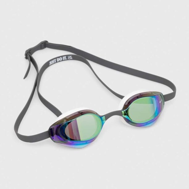 Nike ochelari inot Vapor Mirror culoarea gri