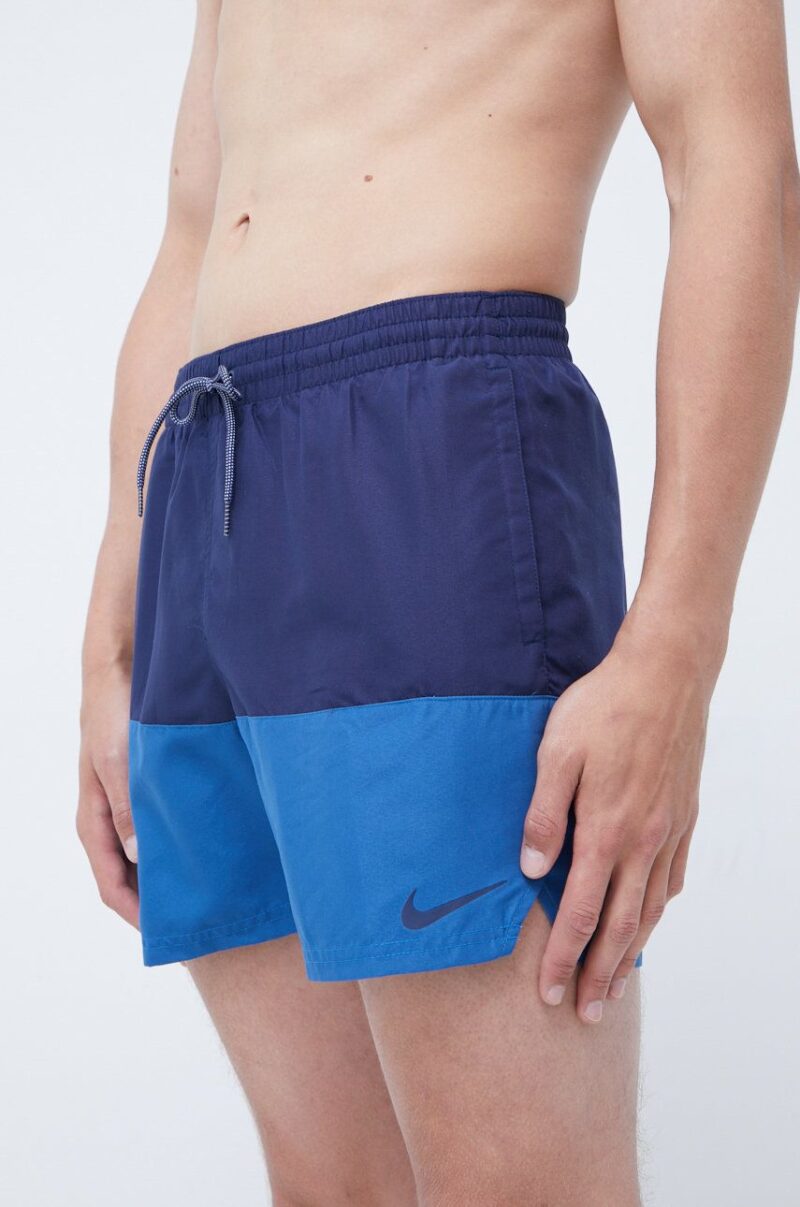 Nike pantaloni scurti de baie Split culoarea albastru marin