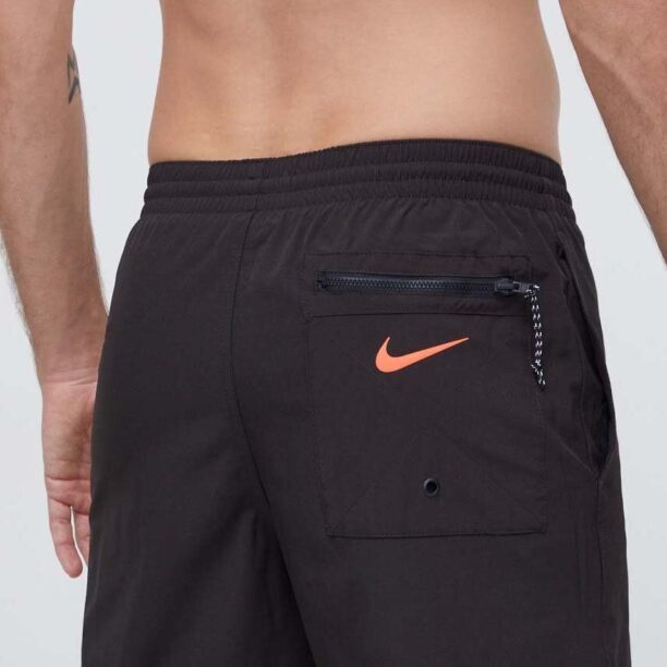 Nike pantaloni scurti de baie Volley culoarea negru preţ