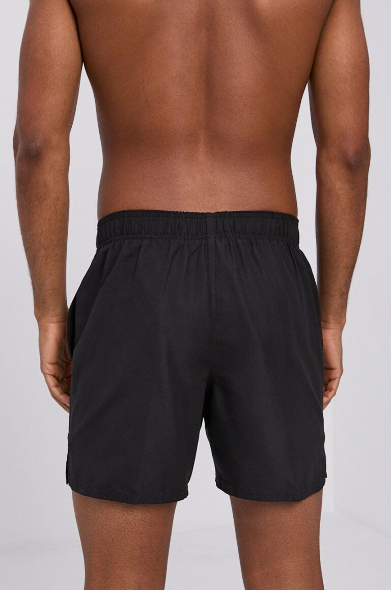 Nike pantaloni scurti de baie culoarea negru preţ