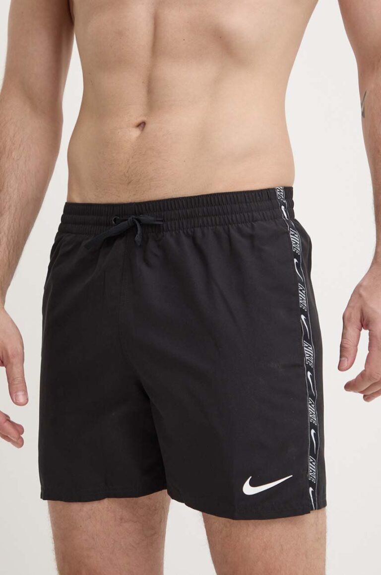 Nike pantaloni scurti de baie culoarea negru