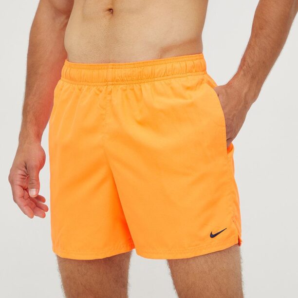 Nike pantaloni scurti de baie culoarea portocaliu