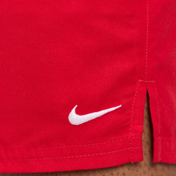 Nike pantaloni scurti de baie culoarea rosu preţ