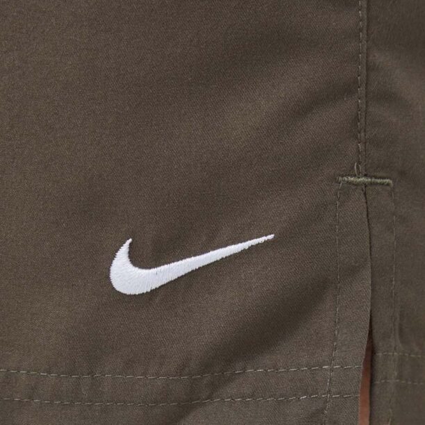 Nike pantaloni scurti de baie culoarea verde preţ