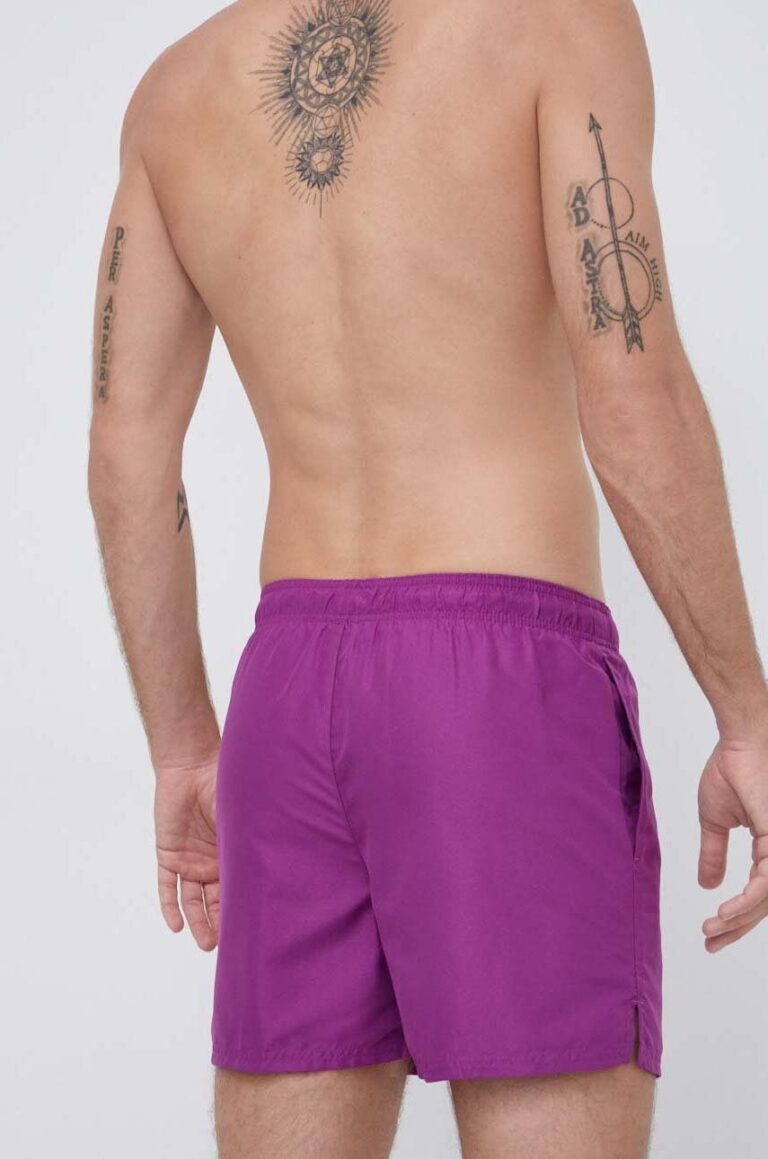 Nike pantaloni scurti de baie culoarea violet preţ