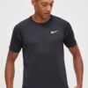 Nike tricou de antrenament culoarea negru