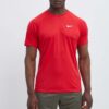 Nike tricou de antrenament culoarea rosu