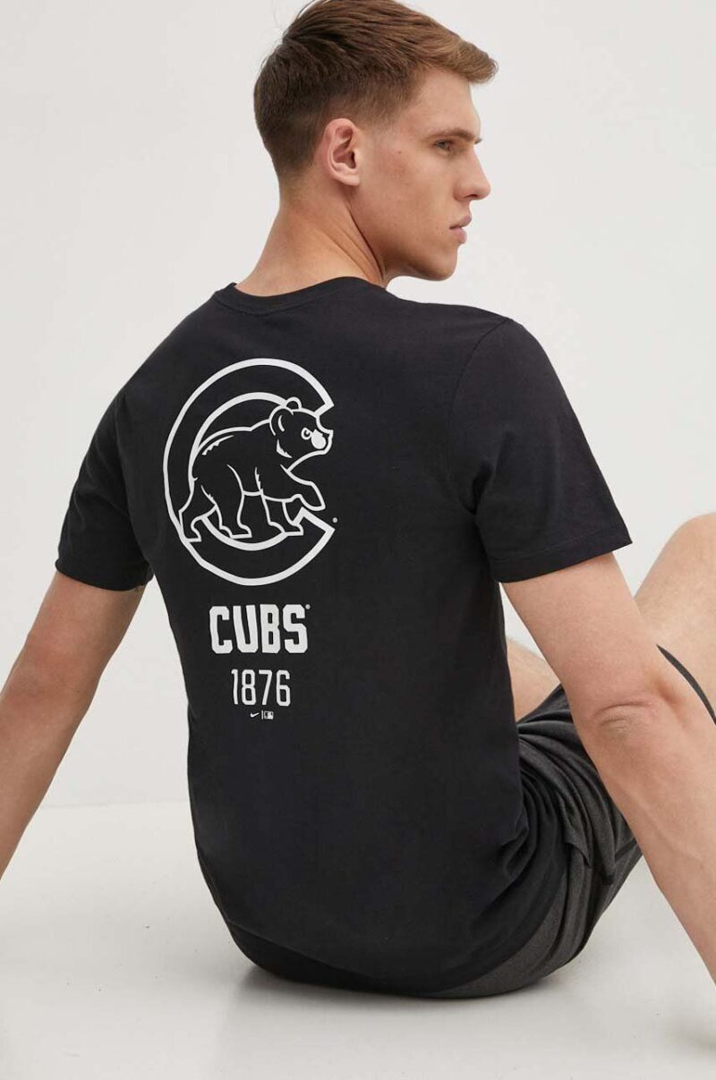 Nike tricou din bumbac Chicago Cubs barbati