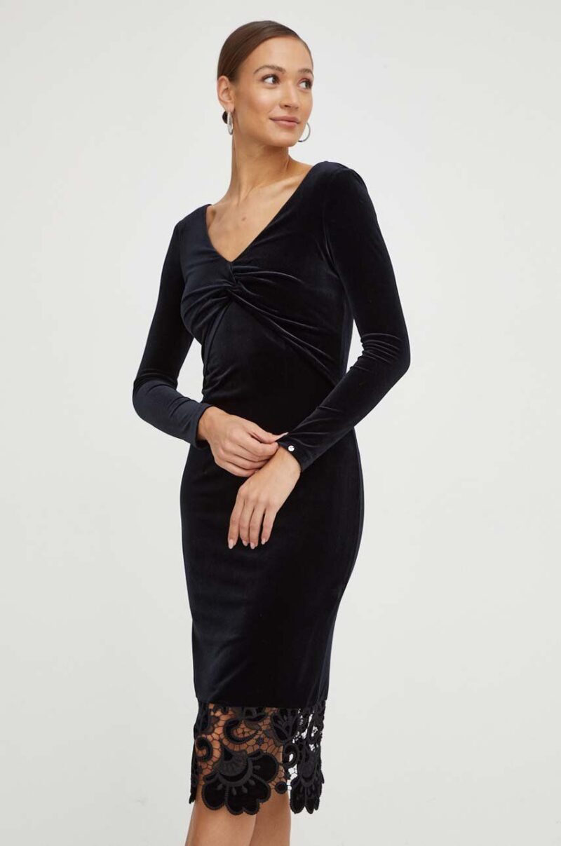 Nissa rochie culoarea negru