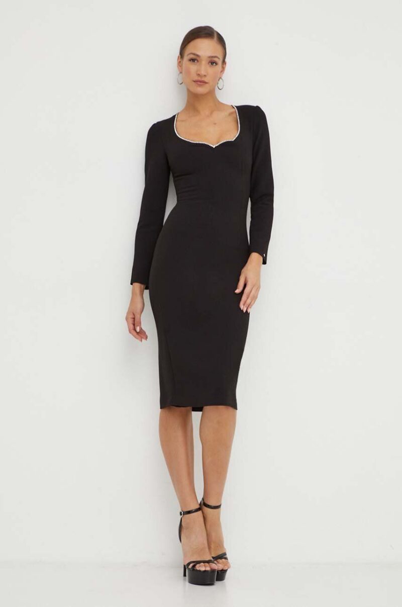 Nissa rochie culoarea negru