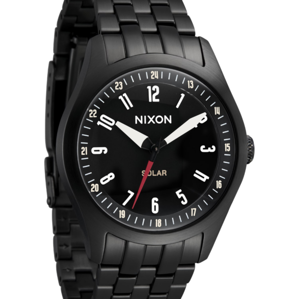 Nixon Ceas analogic 'Echo 38'  negru / alb