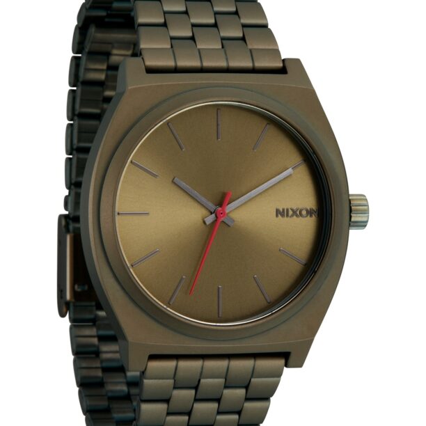 Nixon Ceas analogic 'Time Teller'  oliv