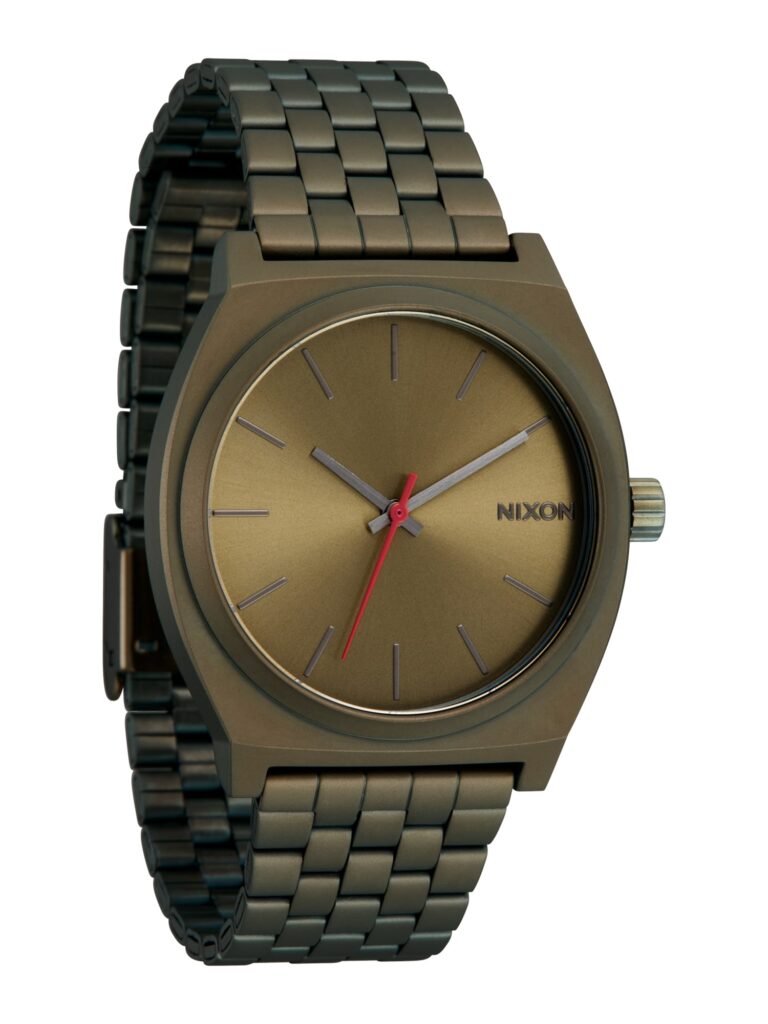 Nixon Ceas analogic 'Time Teller'  oliv