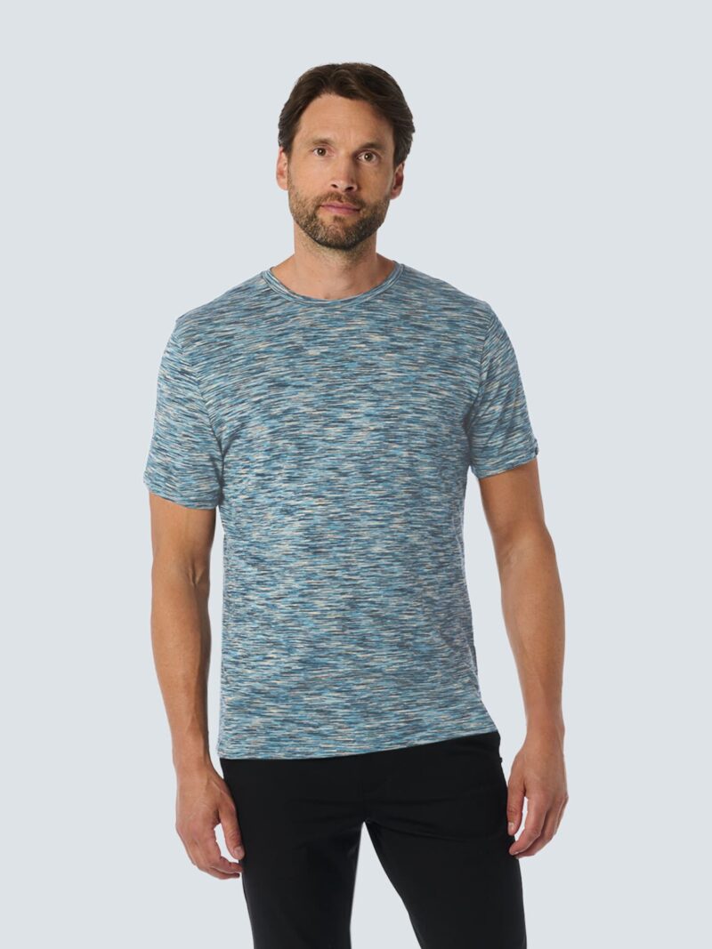 No Excess Tricou  bej / bleumarin / albastru deschis preţ