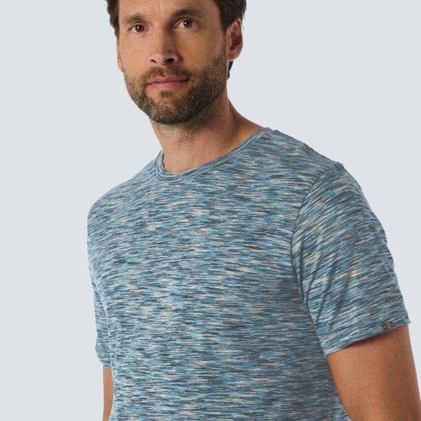 Original No Excess Tricou  bej / bleumarin / albastru deschis