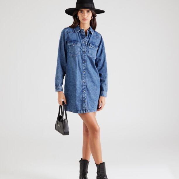 Cumpăra Noisy may Rochie tip bluză 'NMNEW SIGNE'  albastru denim