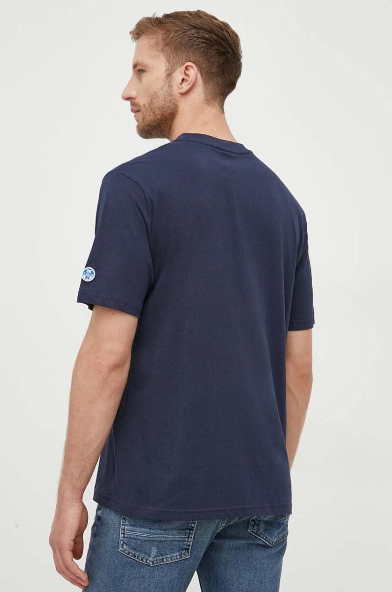 North Sails tricou din bumbac cu imprimeu preţ