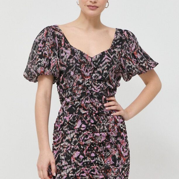 Notes du Nord rochie Fabiola Lurex mini