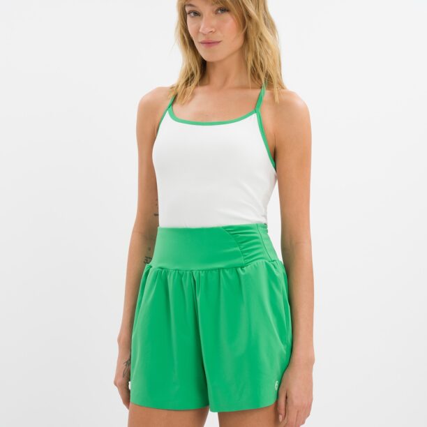 OCEANSAPART Top 'Marina'  verde / alb