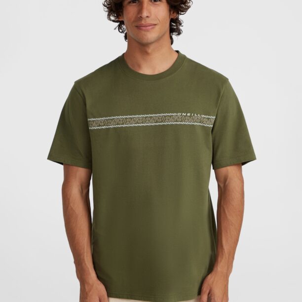 O'NEILL Tricou  bej / verde / alb