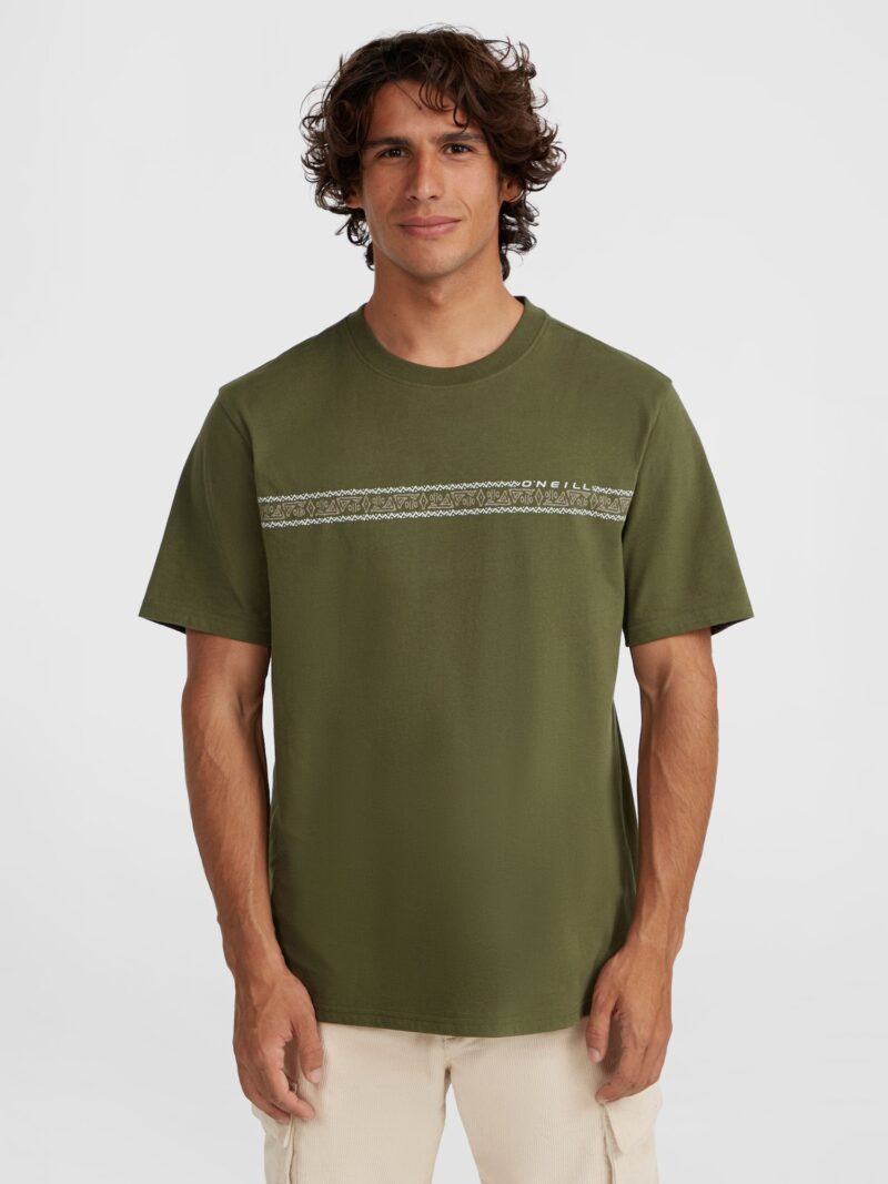 O'NEILL Tricou  bej / verde / alb