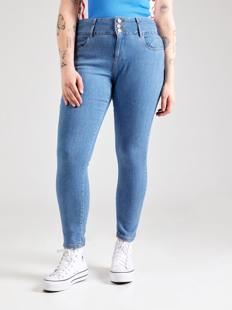 ONLY Carmakoma Jeans 'CARAnna'  albastru denim