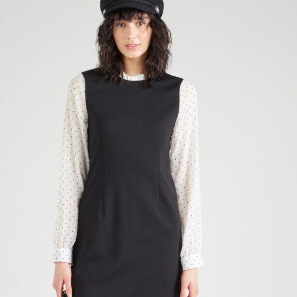 ONLY Rochie 'ONLTADIA'  negru / alb