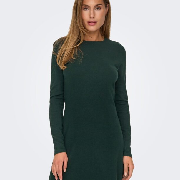 ONLY Rochie tricotat 'New Dallas'  verde închis