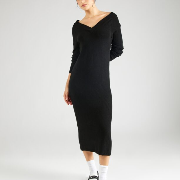 ONLY Rochie tricotat 'ONLJEANETT'  negru